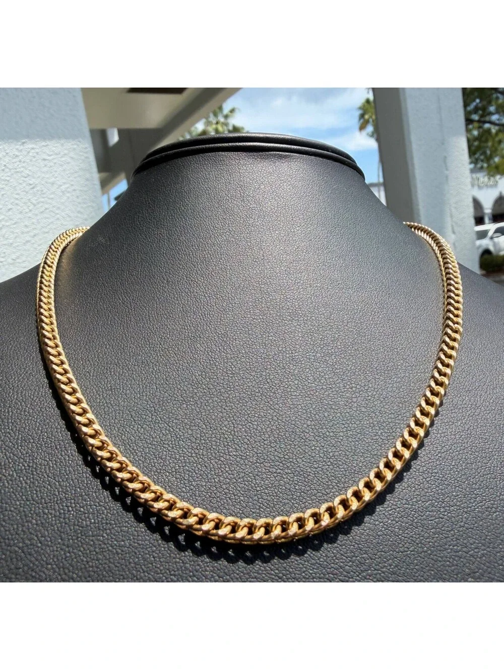 Jewelry 10k Yellow Gold Franco link 24.25” Chain Necklace